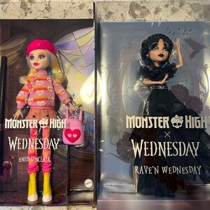 Wednesday & Enid Monster High Dolls